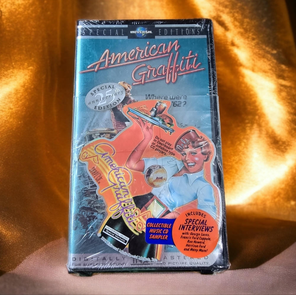 American Graffiti Special 25th Anniversary Edition VHS~Brand New